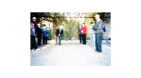 勁松杯門球賽場(chǎng)景